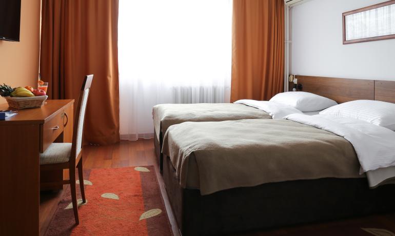 Dvokrevetna soba sa razdvojenim ležajevima